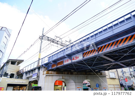 京成堀切菖蒲園駅近くの高架 117977762