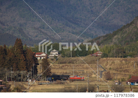 山口線 渡川付近 DD51試運転 山口線 渡川付近 DD51試運転 117978386