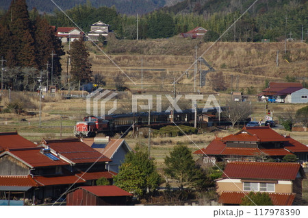 山口線 渡川付近 DD51試運転 山口線 渡川付近 DD51試運転 117978390