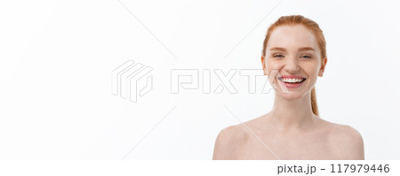 Natural Beauty Portrait. Beautiful Spa Woman . Perfect Fresh Skin. Natural Beauty Portrait. Beautiful Spa Woman . Perfect Fresh Skin. 117979446
