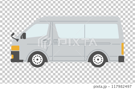 向量圖的大型貨車車 向量圖的大型貨車車 117982497
