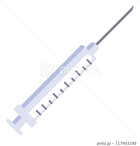 注射器のイラスト 注射器のイラスト 117983298