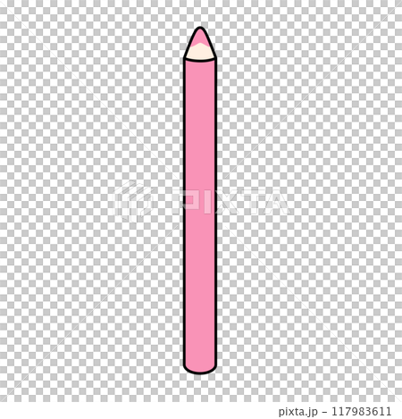 色えんぴつ もも 色えんぴつ もも 117983611