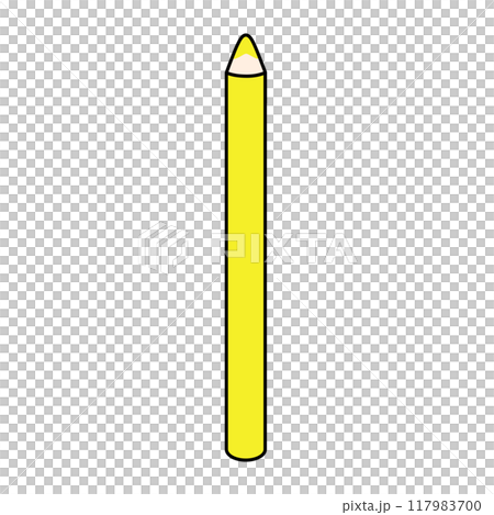 色えんぴつ きいろ 色えんぴつ きいろ 117983700