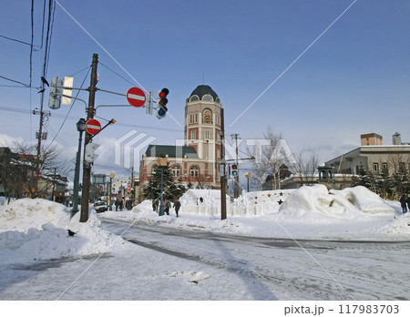 北海道小樽市のメルヘン交差点 北海道小樽市のメルヘン交差点 117983703
