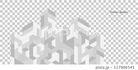 幾何学 抽象 建築 テクノロジー ビジネス 背景 幾何学 抽象 建築 テクノロジー ビジネス 背景 117986545