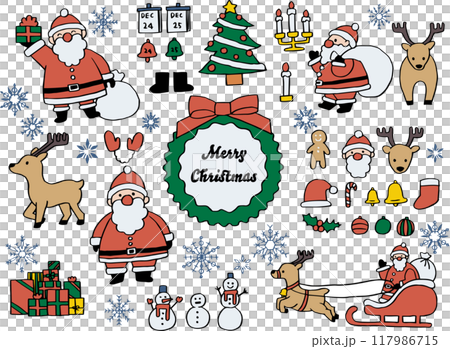 聖誕節插圖集 117986715