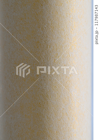 和紙による円筒形の背景素材 117987143