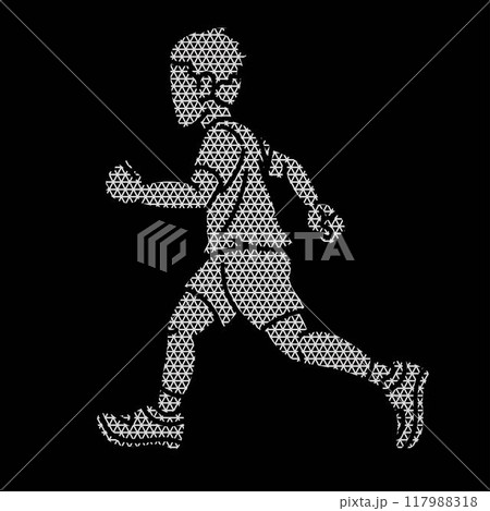 A Boy Running A Child Run Action Cartoon Sport Graphic Vector 117988318