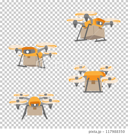 Material of a drone carrying luggage Material of a drone carrying luggage 117988350