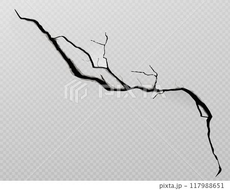 Wall crack texture. Broken ground line effect Wall crack texture. Broken ground line effect 117988651