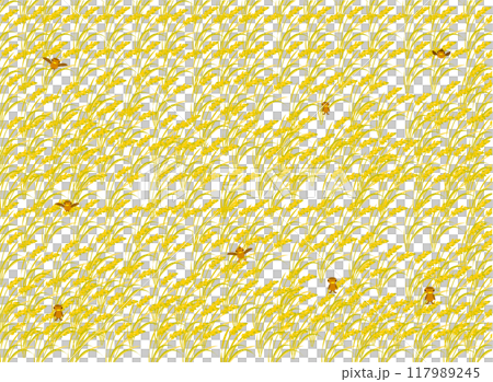 Autumn Cut Collection 10 "Rice Fields and Sparrows" 117989245