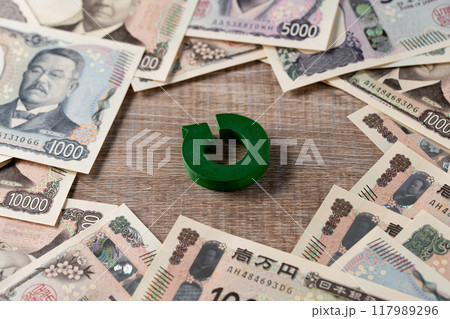 新札イメージ　読み込み 117989296