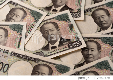 新壱万円札イメージ　渋沢栄一 117989426