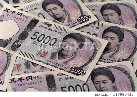 新五千円札イメージ　津田梅子 117989433