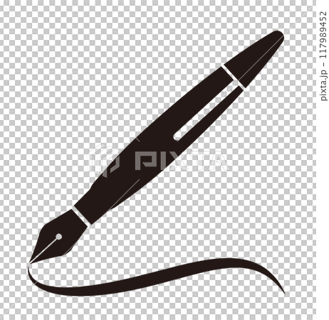 万年筆のアイコン 117989452