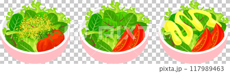 Green salad Green salad 117989463