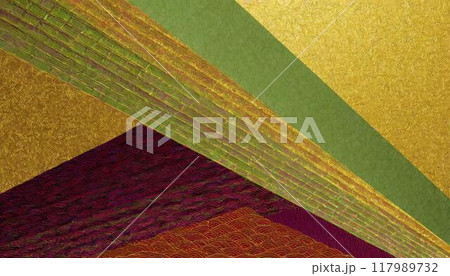 伝統的、高級感のある和風イメージの背景素材（AI生成素材） 117989732