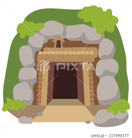 石見銀山 島根県 観光名所 素材 石見銀山 島根県 観光名所 素材 117990377