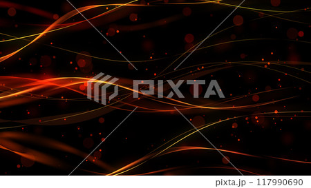 背景 ウェーブ アブストラクト 炎イメージ 背景 ウェーブ アブストラクト 炎イメージ 117990690