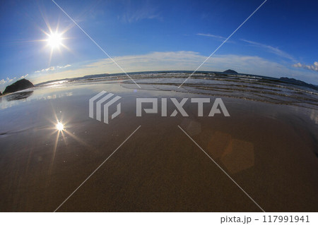 姉子の浜夕景 姉子の浜夕景 117991941