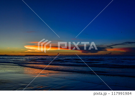 姉子の浜夕景 姉子の浜夕景 117991984