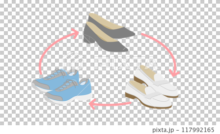 Preventing athlete's foot: Rotate multiple pairs of shoes and keep them dry 117992165