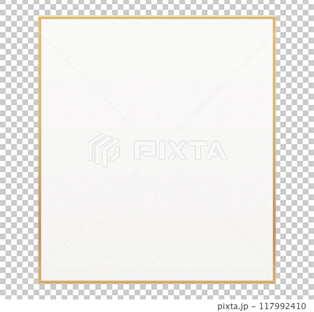 色紙のイラスト 117992410