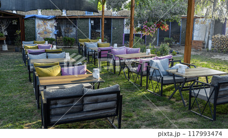 Seating group for garden, restaurant, picnic Seating group for garden, restaurant, picnic 117993474