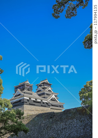 Kumamoto castle, Kumamoto Prefecture, Kyushu, Japan May 17 2024 117994135