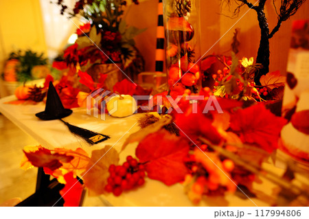 ハロウィンインテリア ハロウィンインテリア 117994806