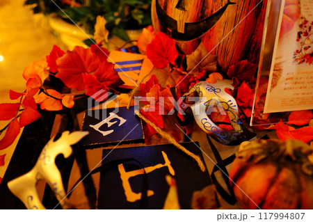ハロウィンインテリア 117994807