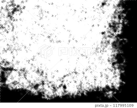 Black and white grunge. Distress overlay texture. Abstract surface dust and rough dirty wall background concept. Distress illustration simply place over object to create grunge effect. Vector EPS10. Black and white grunge. Distress overlay texture. Abstract surface dust and rough dirty wall background concept. Distress illustration simply place over object to create grunge effect. Vector EPS10. 117995109