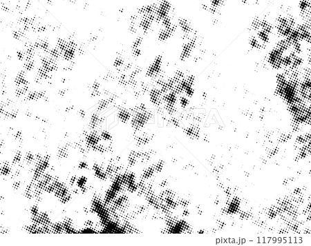Black and white grunge. Distress overlay texture. Abstract surface dust and rough dirty wall background concept. Distress illustration simply place over object to create grunge effect. Vector EPS10. 117995113