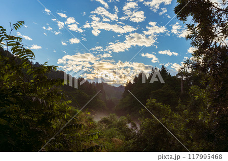 夜明けの空 117995468