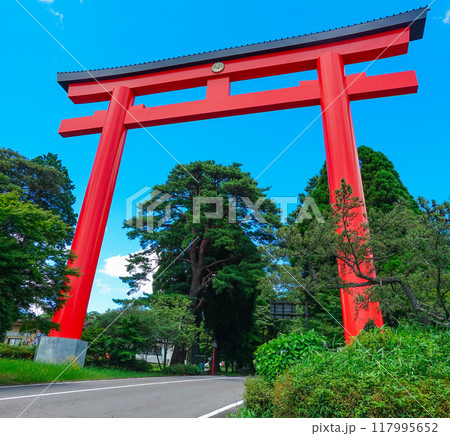 二の鳥居　霧島神宮 (鹿児島県霧島市) 117995652