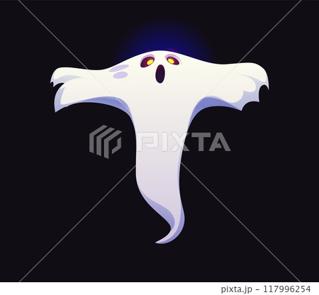 Halloween ghost font, letter T as scary boo character for horror evil type, vector spooky monster. Halloween holiday font of cartoon ghost letter T for horror evil type or spooky monster alphabet Halloween ghost font, letter T as scary boo character for horror evil type, vector spooky monster. Halloween holiday font of cartoon ghost letter T for horror evil type or spooky monster alphabet 117996254