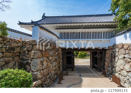 岡山市 岡山城の不明門 岡山市 岡山城の不明門 117999135