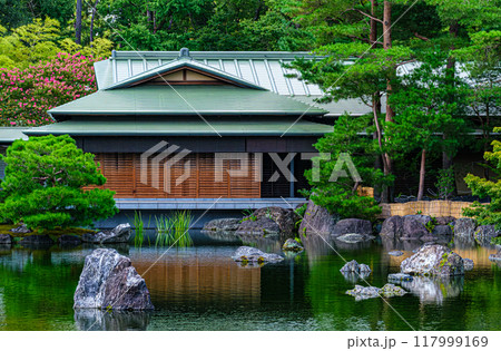 京都迎賓館の庭園 京都迎賓館の庭園 117999169
