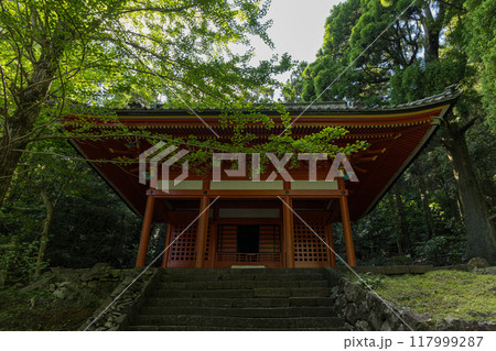 日本　三重県伊勢市朝熊町岳にある金剛證寺の明星堂 117999287