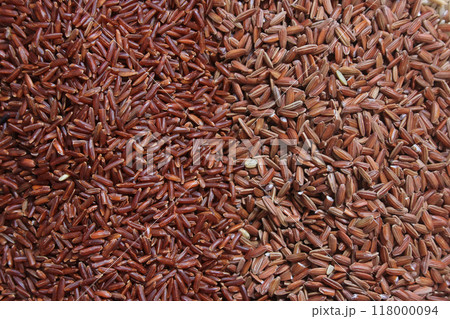 Different Rice Varieties in Rustic Kitchen. Different Rice Varieties in Rustic Kitchen. 118000094
