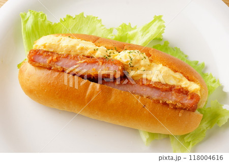 ハムカツバーガー ハムカツバーガー 118004616