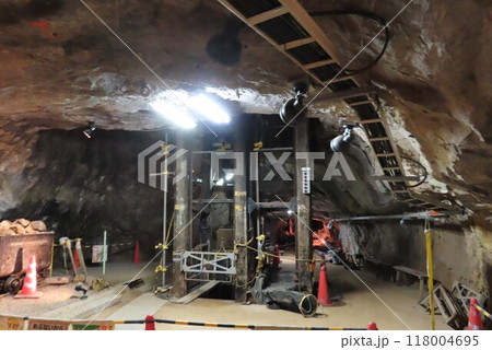 日本遺産の生野銀山、織田、豊臣、徳川それぞれの幕府直轄鉱山として栄え、銀、銅などを産出してきた鉱山 118004695