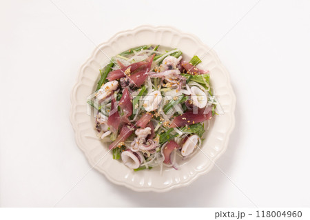 ヤリイカとミョウガのサラダ 118004960