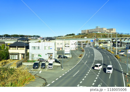 JR東日本、鹿島線佐原駅から鹿島神宮駅までの車窓風景(2022年冬) 118005006