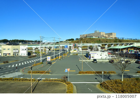 JR東日本、鹿島線佐原駅から鹿島神宮駅までの車窓風景(2022年冬) 118005007