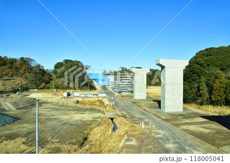 JR東日本、鹿島線佐原駅から鹿島神宮駅までの車窓風景(2022年冬) 118005041