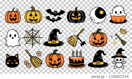 Halloween cute last material set 2 Halloween cute last material set 2 118007244
