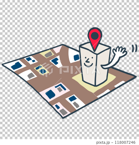 地図上のここだよ！ 118007246