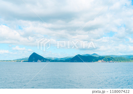 船から見える海の絶景 118007422